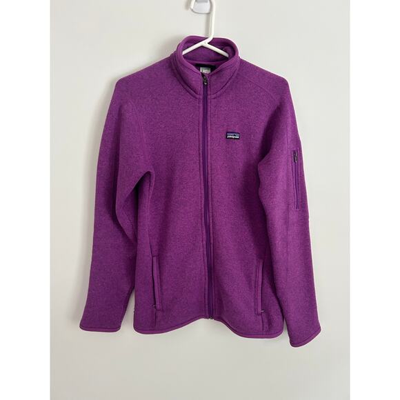 PATAGONIA Better Sweater' Zip-up in Purple, Full Zip, Women's Medium IKP - Picture 2 of 6